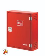 جعبه آتش‌نشانی توکار آریا (قرمز، سفید، کرم)