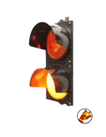 چراغ راهنمایی دوخونه لامپی