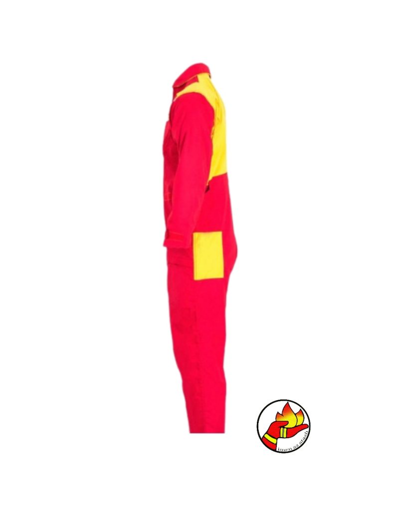 لباس کار یکسره قرمز زرد - Image 2