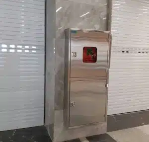 نصب جعبه آتش نشانی