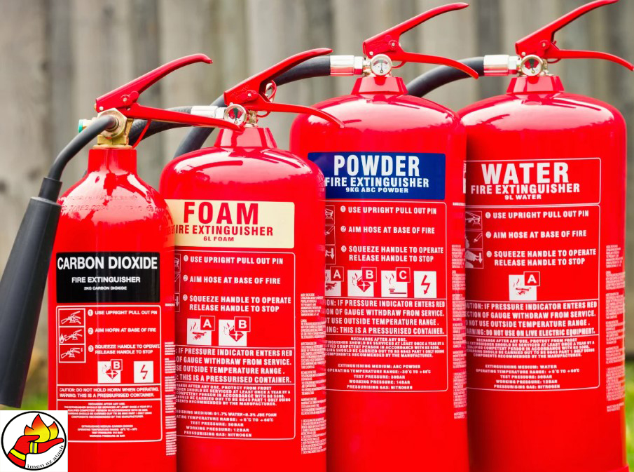 رنگ کپسول های آتش نشانی